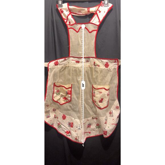 Vintage Handmade Apron - Picture 2 of 6